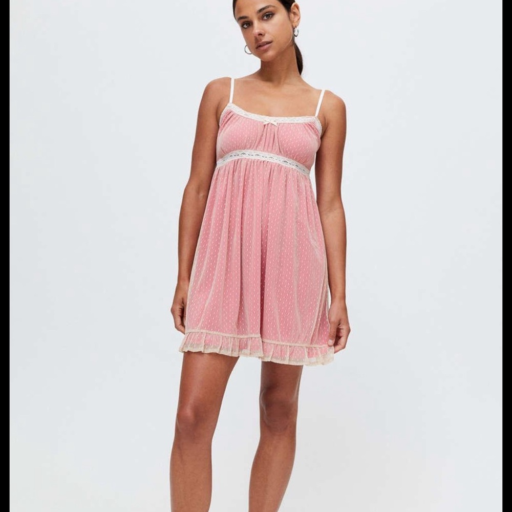 babydoll polka dot dress urban
